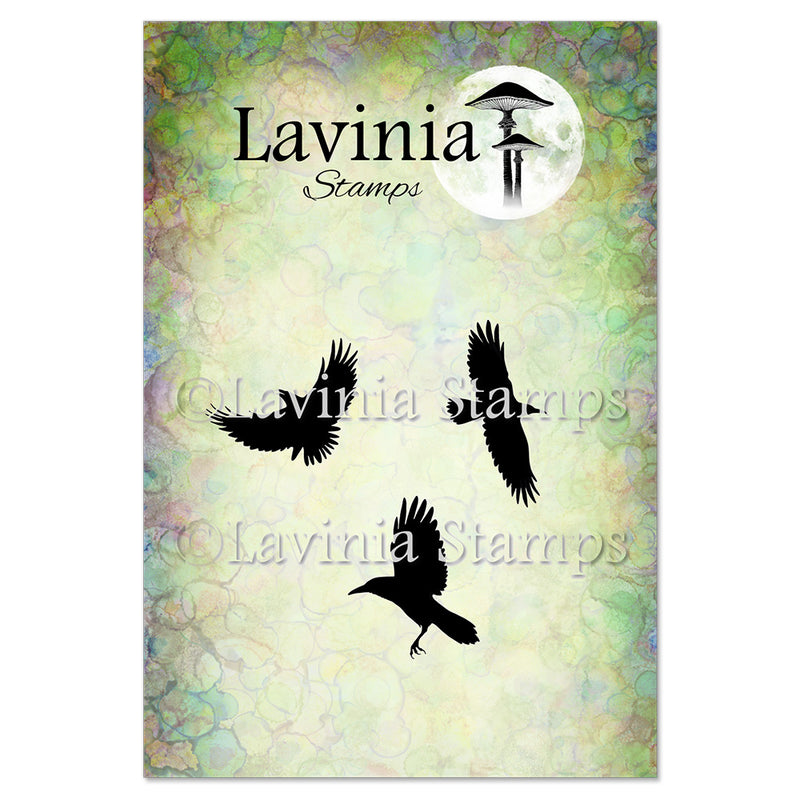 Lavinia - Clear Polymer Stamp - Ravens - LAV1005