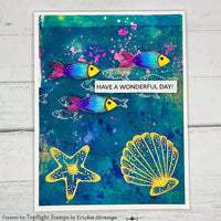 PaperArtsy - Tracy Scott 79 - Rubber Cling Mounted Stamp Set