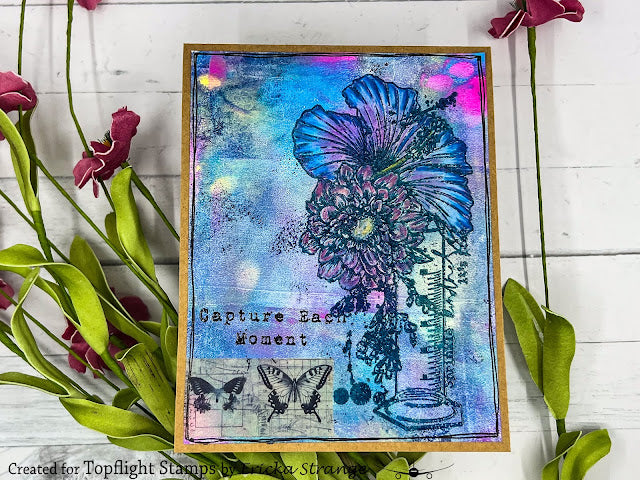AALL & Create - A5 - Clear Stamps - 622 - Bipasha Bk - Petal Power