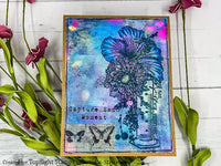 AALL & Create - A5 - Clear Stamps - 622 - Bipasha Bk - Petal Power