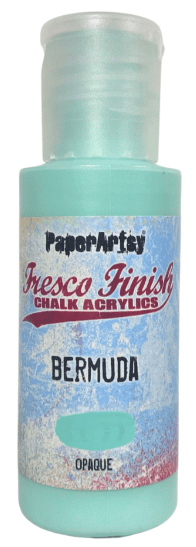 PaperArtsy - Fresco Chalk Paint - Tracy Scott - Bermuda