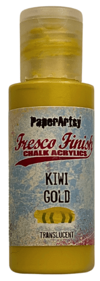 PaperArtsy - Fresco Chalk Paint - Seth Apter - Kiwi Gold