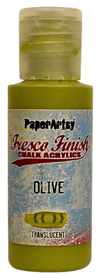 PaperArtsy - Fresco Chalk Paint - Seth Apter - Olive