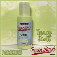 PaperArtsy - Fresco Chalk Paint - Tracy Scott - Parakeet