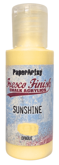 PaperArtsy - Fresco Chalk Paint - Tracy Scott - Sunshine