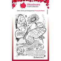 Woodware - Clear Stamps - A6 - Paper Nib Butterfly