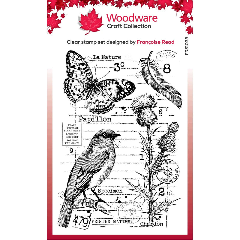 Woodware - Clear Stamps - A6 - Nature Page