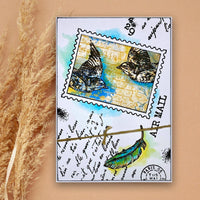 Woodware - Clear Stamps - A6 - Flying Birds