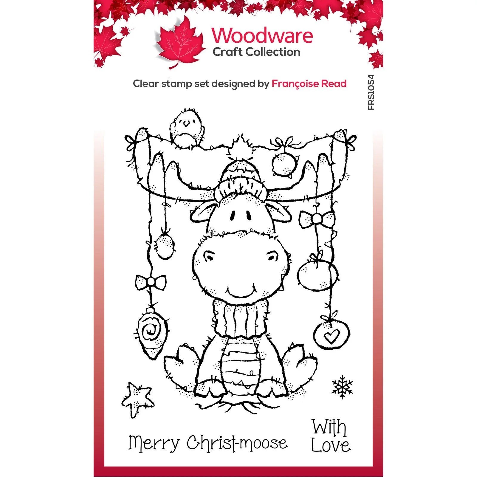 Creative Expressions - Woodware - Clear Stamps - A6 - Moose