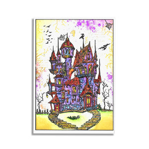 AALL & Create - A6 - Clear Stamps - 1236 - Nightfall Castle - Autour DeMwa