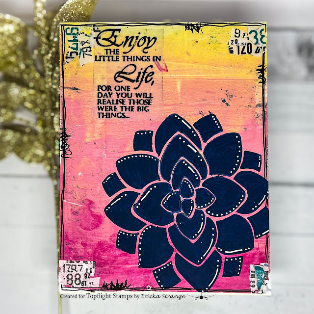 PaperArtsy - Large Stencil - Tracy Scott - PS418