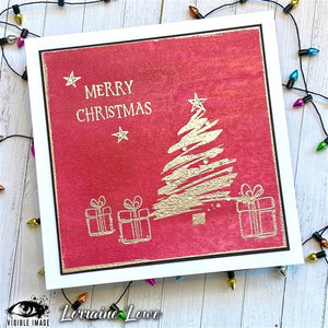 Visible Image - A6 - Clear Polymer Stamp Set - Sketched Christmas Trees