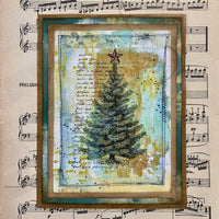PaperArtsy - Hot Picks XMAS 11 - Rubber Cling Mounted Stamp Set - PREORDER