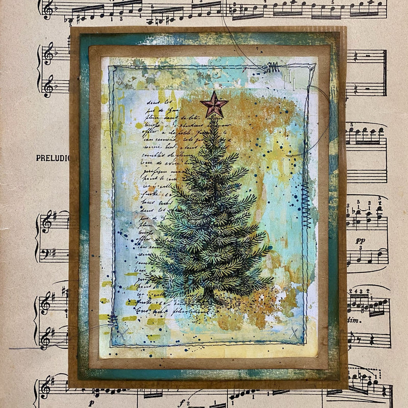 PaperArtsy - Hot Picks XMAS 11 - Rubber Cling Mounted Stamp Set - PREORDER