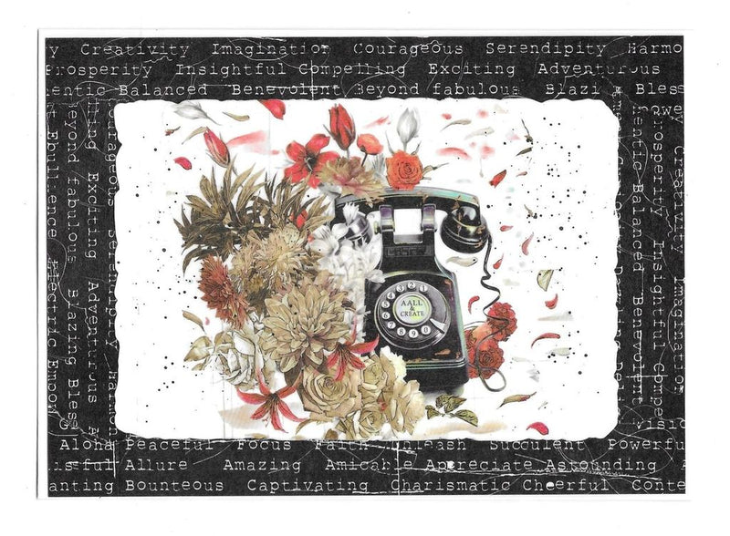 AALL & Create - Washi Tape - 105 -Bouquet Calling - Artour de Mwa