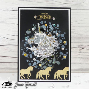 Visible Image - A6 - Clear Polymer Stamp Set - Magical Unicorn