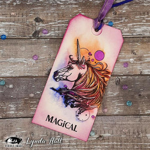 Visible Image - A6 - Clear Polymer Stamp Set - Magical Unicorn