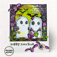 AALL & Create - A7 - Clear Stamps- 953 - Janet Klein - Happy Haunting