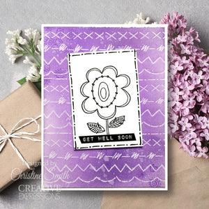 Woodware - Clear Stamps - A6 - Doodle Stitches