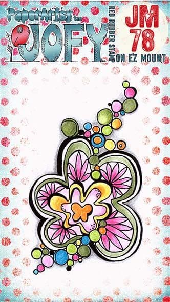 PaperArtsy - JOFY MINI 78 - Rubber Cling Mounted Stamp