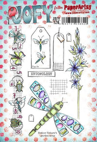 PaperArtsy - JOFY 126 - Rubber Cling Mounted Stamp Set