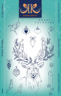 Katkin Krafts - Clear Photopolymer Stamps - Antlers