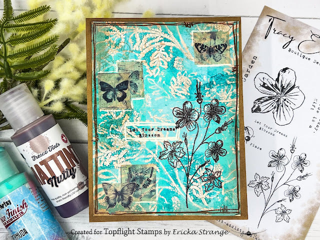 Tracy Evans Boutique Designs - Clear Stamps - A6 - Garden Delights