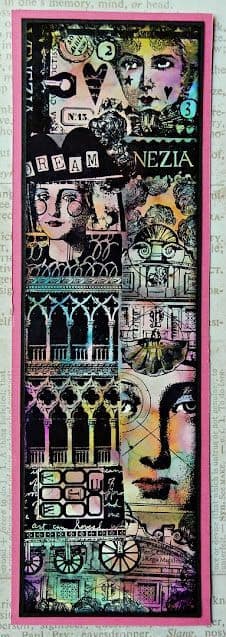 PaperArtsy - Lynne Perrella 63 - Rubber Cling Mounted Stamp Set