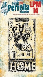 PaperArtsy - Rubber Cling Mounted Stamp - Lynne Perrella - Mini 14