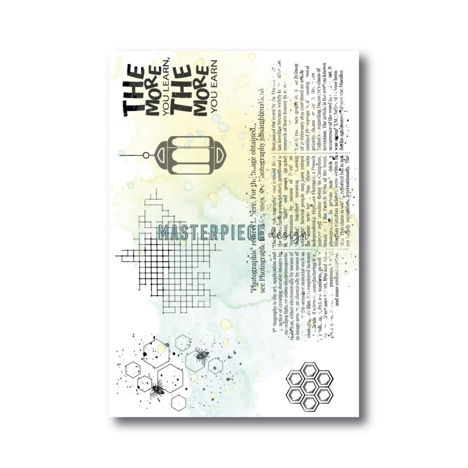 Masterpiece Designs - Clear Stamps - A6 - Bee More