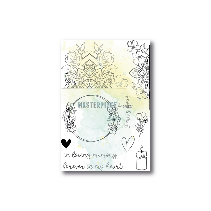 Masterpiece Designs - Clear Stamps - A6 - I Miss You