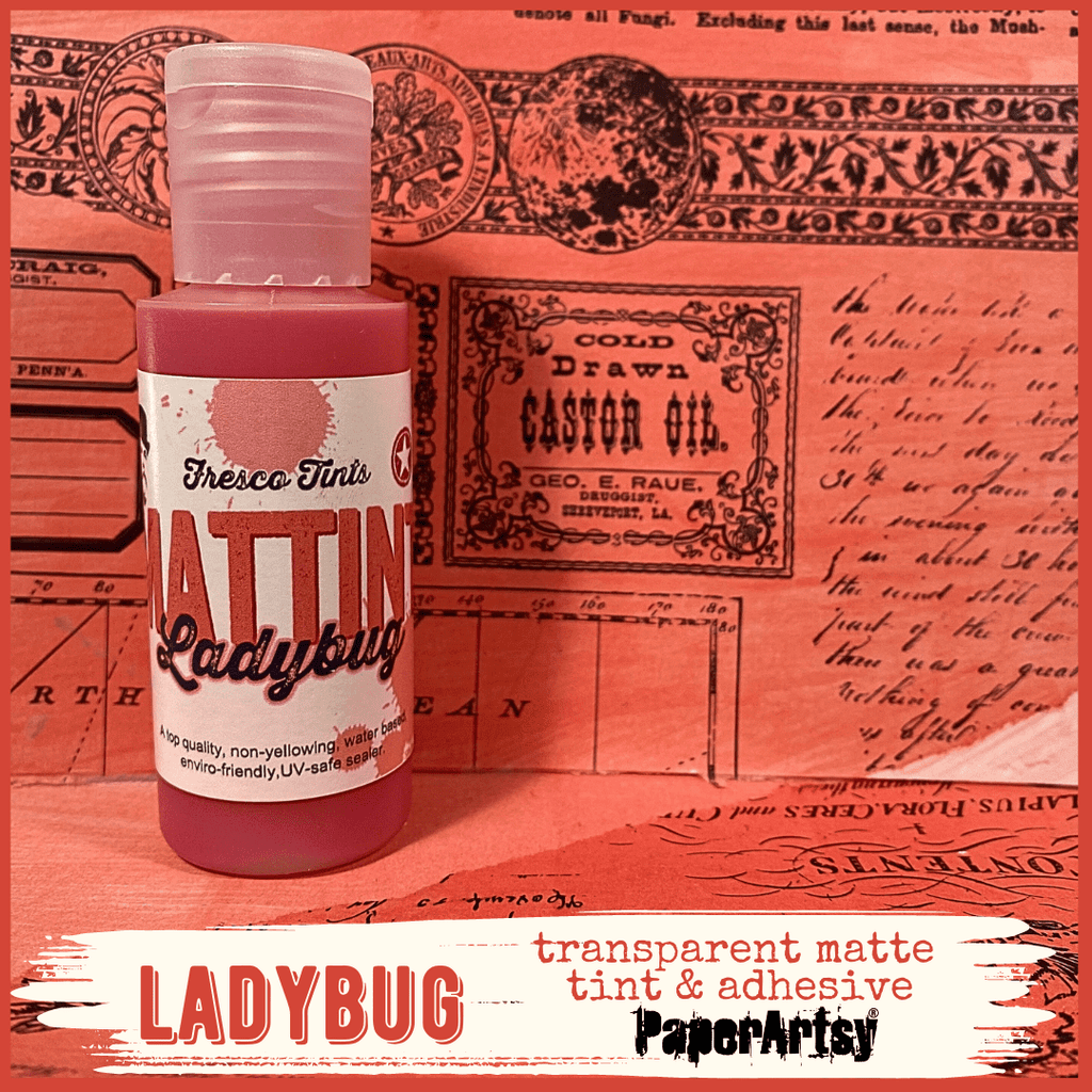 PaperArtsy - Fresco Tint - Mattint - Ladybug