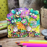 AALL & Create - A7 - Clear Stamps- 1299 - Janet Klein - Fright Bites