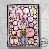 AALL & Create - A7 - Clear Stamps- 1290 - Janet Klein - Channeling Dee