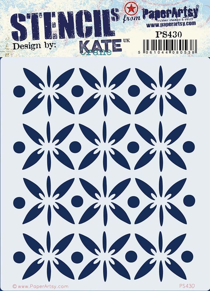 PaperArtsy - Stencil - Kate Crane - PS430
