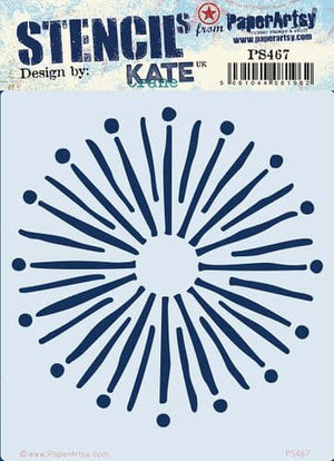 PaperArtsy - Stencil - Kate Crane - PS467
