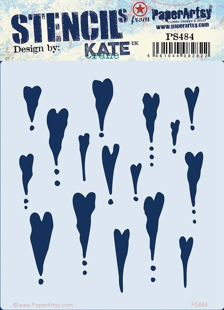 PaperArtsy - Stencil - Kate Crane - PS484 - Regular