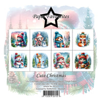 Paper Favourites - Paper Pad - 6 x 6 - Cute Christmas