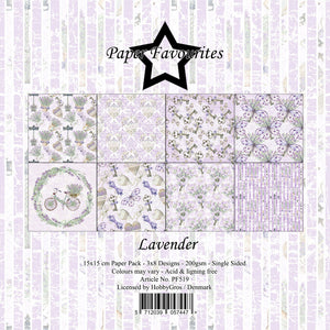 Paper Favourites - Paper Pad - 6 x 6 - Lavender