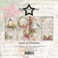 Paper Favourites - Paper Pad - 6 x 6 - Spirit of Christmas