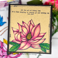 PaperArtsy - Tracy Scott 88 - Rubber Cling Mounted Stamp Set