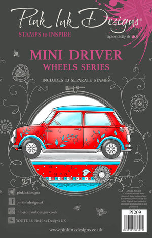 Pink Ink Designs - Clear Photopolymer Stamps - Mini Driver