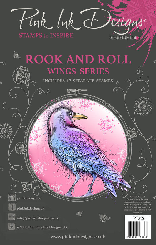 Pink Ink Designs - Clear Photopolymer Stamps - Rook and Roll