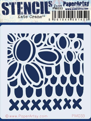 PaperArtsy - Mini Stencil - PM033 - Kate Crane