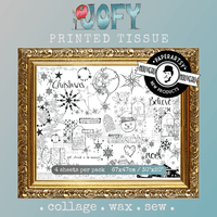 PaperArtsy - JOFY - Printed Tissue 9