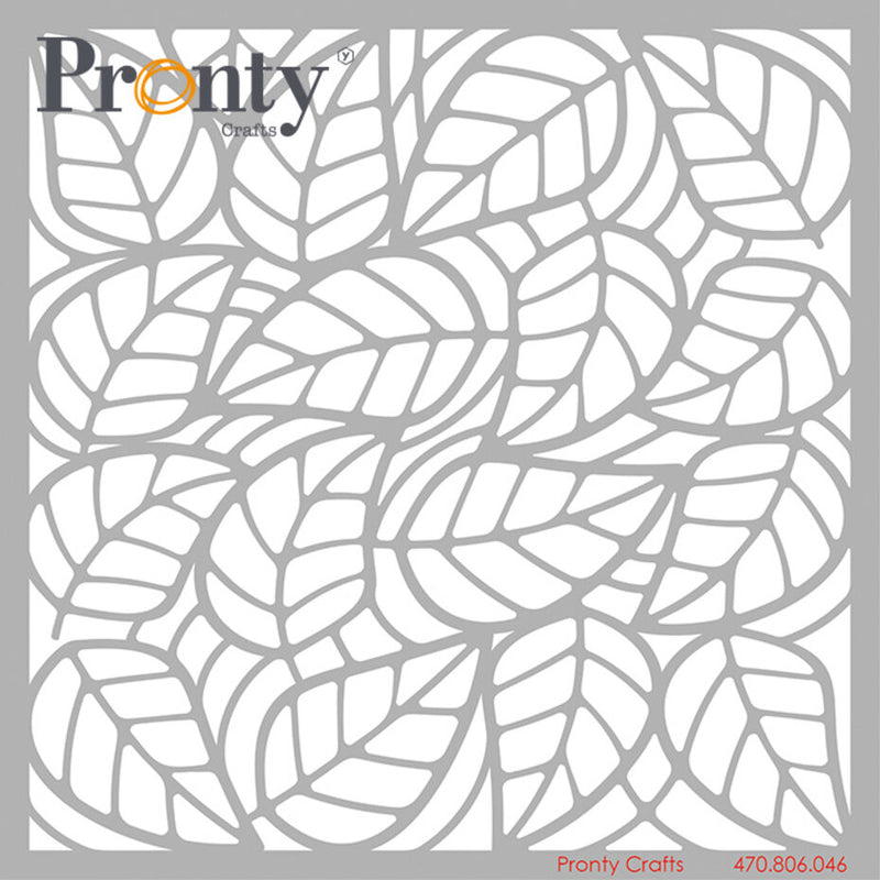 Pronty - 6x6 - Mask/Stencil - Leaves