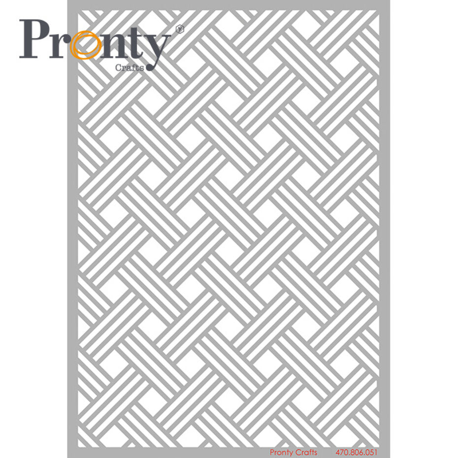Pronty - Stencil - A5 - Stripes