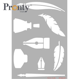 Pronty - Stencil - A5 - Pen & Ink