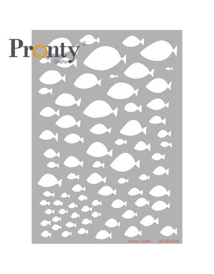 Pronty - Stencil - A5 - Purrfect Fish