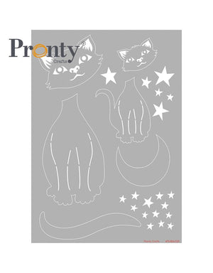 Pronty - Stencil/Mask - A4 - Purrfect